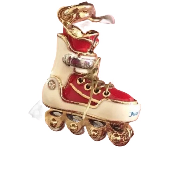 Juicy Couture Roller Skate RollerBlades Charm MOXI RETRO - Picture 2 of 7